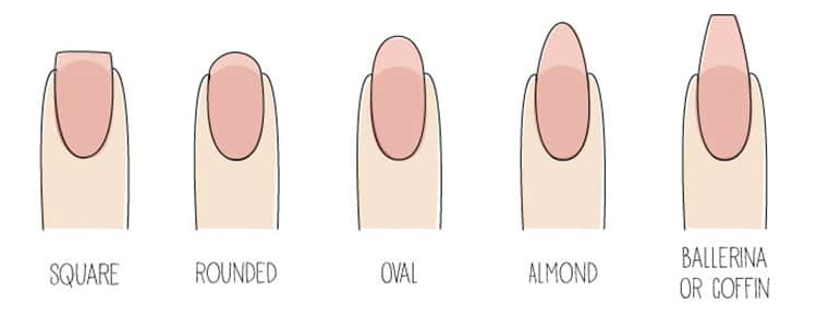 Nail Shape to go with your SNS nails